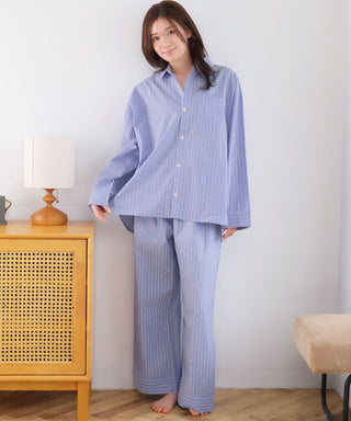 Shirt Pajamas Top and Bottom Set
