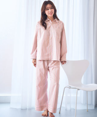 Shirt Pajamas Top and Bottom Set