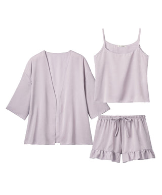 Silky Shorts 3-Piece Set