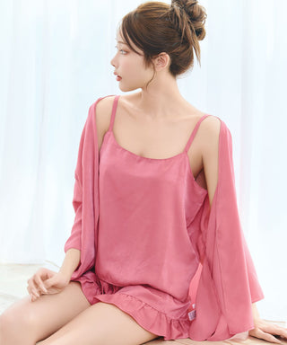Silky Shorts 3-Piece Set
