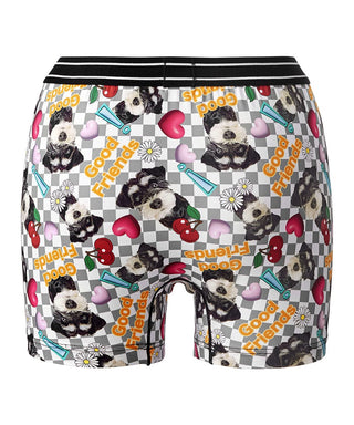 Schnauzer 3D ملصق الملاكم (الرجال)