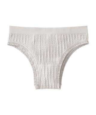 Jacquard Cotton Blend Cheeky Panty