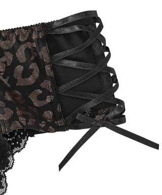 Sparkle Leopard Cheeky Panty