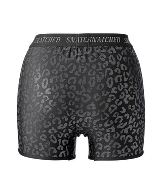 Bóxer tipo panty Cheeky con estampado de leopardo brillante (hombres)