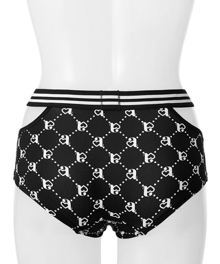 a-logo monogram cadáver-abrazador panty