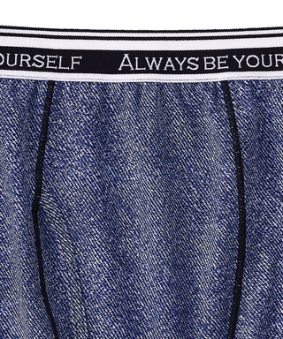 Boxeador de mezclilla elegante (hombres)