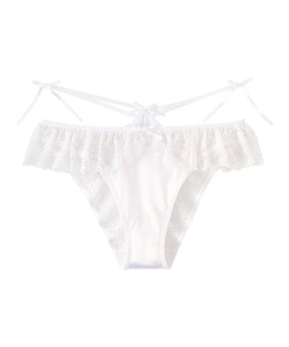 Braguitas atrevidas con cinta de encaje satinado