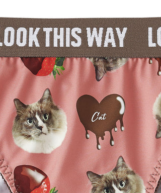 Seluar dalam bikini kucing choco