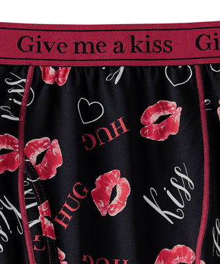 Peluk Kiss Boxer (Lelaki)