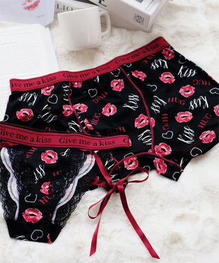 Peluk Kiss Boxer (Lelaki)