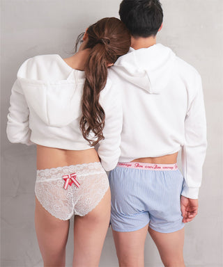 Link Pair 条纹平角内裤（男式）