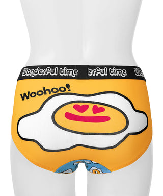 Fried Egg Print Bikini Panty