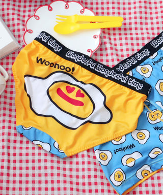 Fried Egg Print Bikini Panty