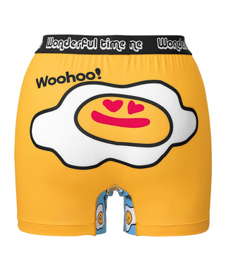 Fried Egg Print Boxer (Men's)