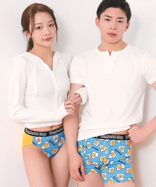 Fried Egg Print Boxer (Men's)