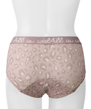 Smokey Leopard Hip-Hugger Period Panty