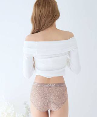 Smokey Leopard Hip-Hugger Period Panty