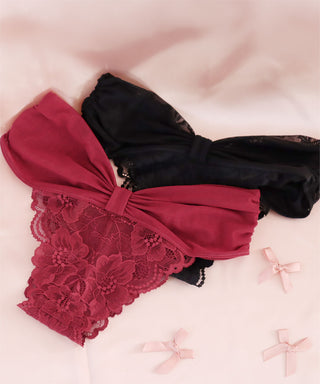 Tulle Ribbon Lace Cheeky