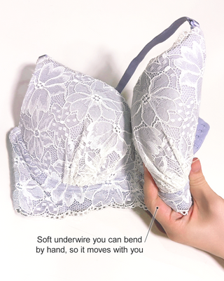 Raku Lace Comfort Push-Up Bra