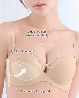 Chomori Strapless Maximum Boost Bra