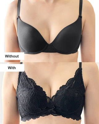 Renda Sokongan Sisi PUSH-UP Bra