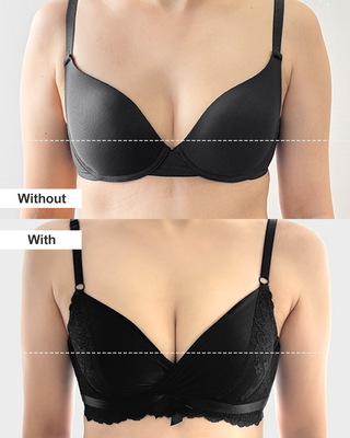 Satin Side Support Push-Up Bra