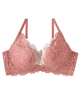 Side Slimming Lace Push-Up Bra