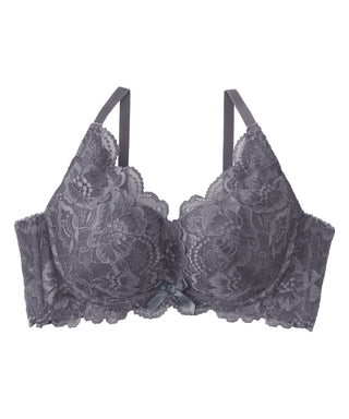 SIDE SLIMMING LACE PUSH-UP BRA