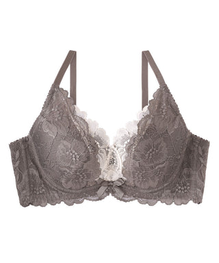 Side Slimming Lace Push-Up Bra