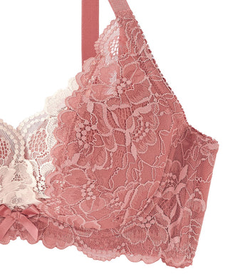 SIDE SLIMMING LACE PUSH-UP BRA (F, g, h cawan)