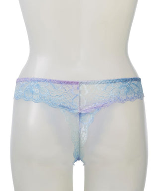 Gradient Color Lace Thong Panty