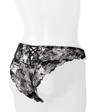 Monotone Flower Cheeky Panty