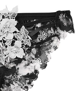 Monotone Flower Cheeky Panty