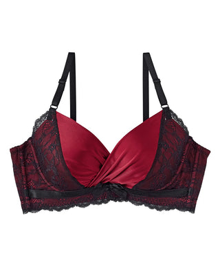 Satinado del lado adelgazante PUSH-UP Sostén