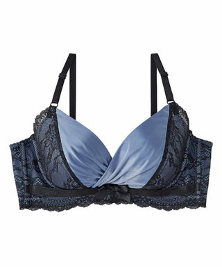 Satinado del lado adelgazante PUSH-UP Sostén