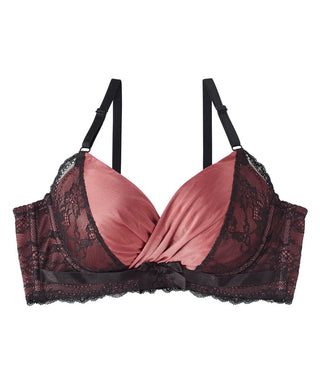 Satinado del lado adelgazante PUSH-UP Sostén