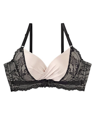 Satinado del lado adelgazante PUSH-UP Sostén