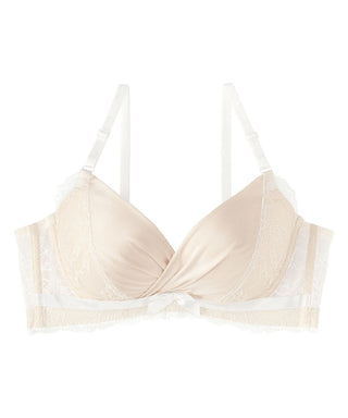 Satinado del lado adelgazante PUSH-UP Sostén