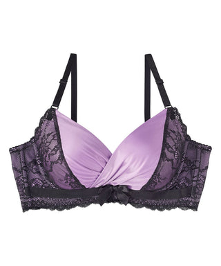 Satinado del lado adelgazante PUSH-UP Sostén