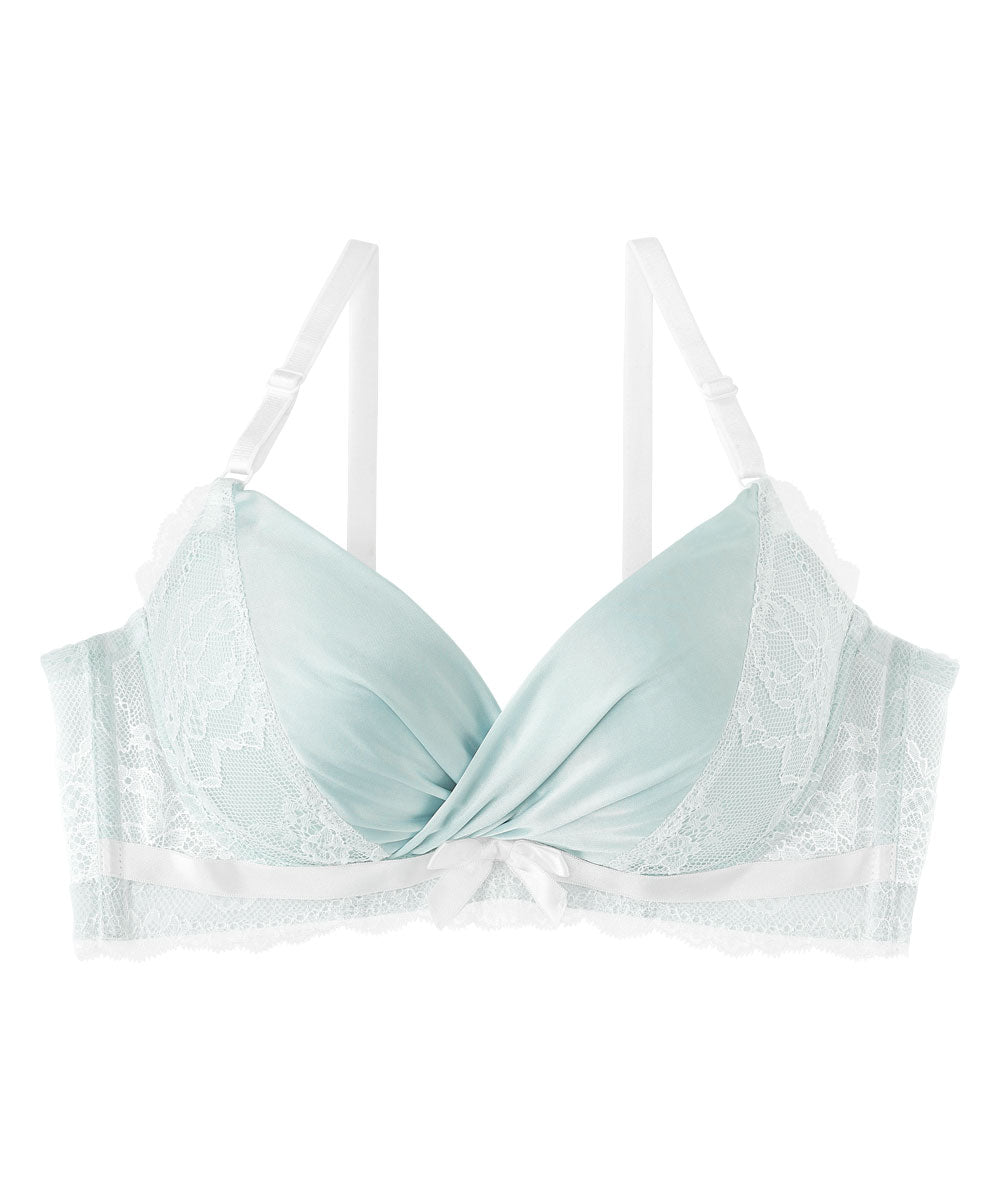 Satin Side Support Push-Up Bra | aimerfeel