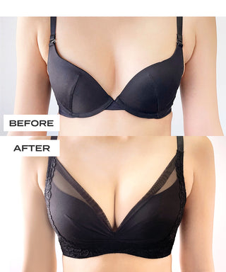 Pelangsingan sampingan renda bunga renda bunga PUSH-UP Bra