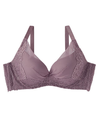 Lace de encaje lateral adelgazante PUSH-UP Bra (Copa FGH)