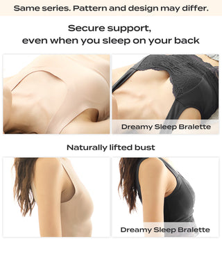 Sokongan Firma Maison Frill Dreamy Sleep Bra