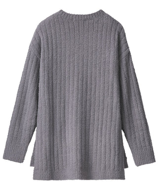 __Conjunto de top y pantalón de punto de chenilla cálido