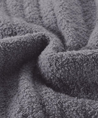 __Conjunto de top y pantalón de punto de chenilla cálido