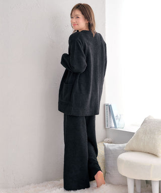 __Conjunto de ropa de estar por casa de 3 piezas de punto de chenilla acogedor