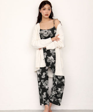 Knit 3piece Loungewear Set