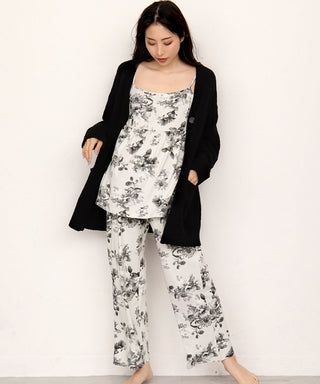 Knit 3piece Loungewear Set