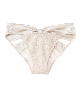 White Satin Nylon Panties -  Canada