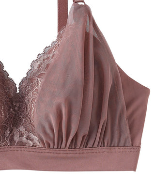 Wireless Superb Fit Bra with Elegant Lace